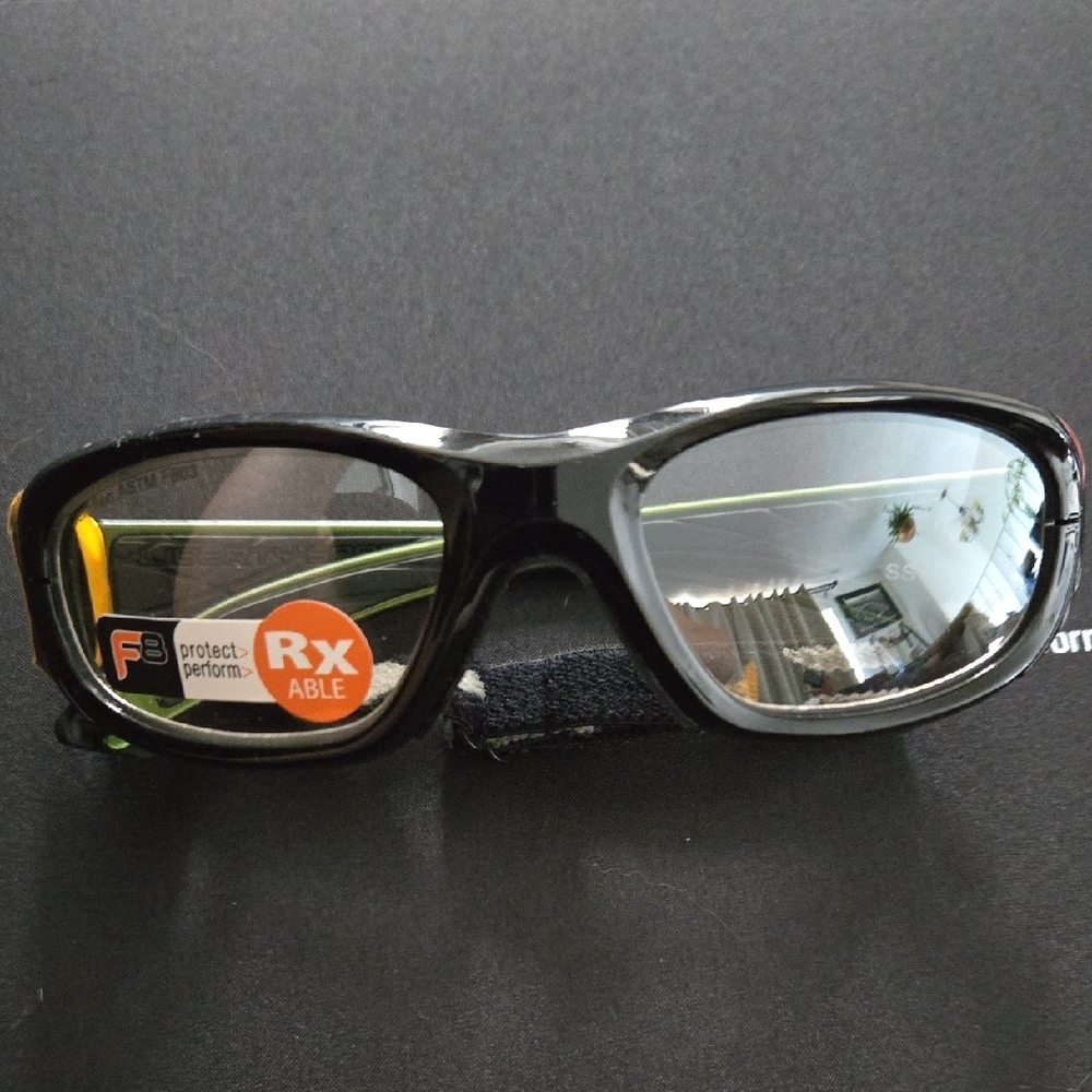 Liberty Black Rectangular Eyeglasses
